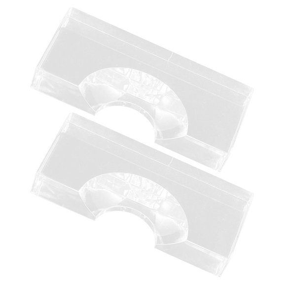 Zehuanyu 2 Pcs Mini Soccer Locator 8.00X4.00X1.00CM Transparent