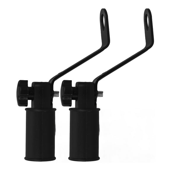 Zehuanyu 2 Pcs Motorcycle Mirror Extenders with Turn Signal Decoration Mount