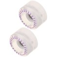 thumbnail image 1 of Zehuanyu 2 Pcs PU Wheels Roller Skate Wheels 5.80X5.80X3.50CM Transparent, 1 of 8