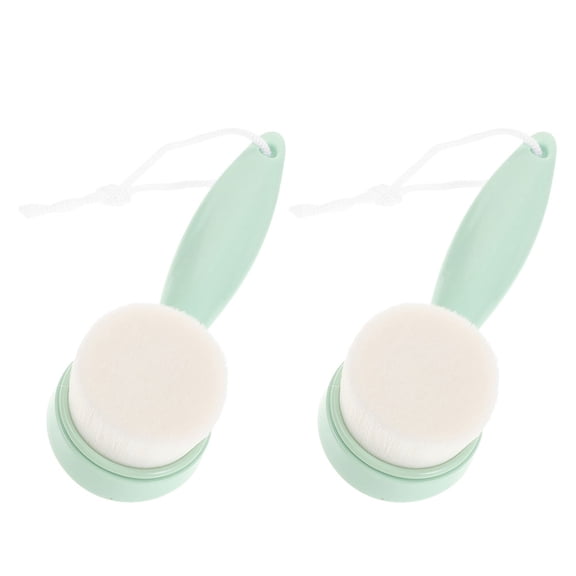 Zehuanyu 2 Pcs RV Piggy Bank Paint Sponge Blocks Face Brush Man 14.50X4.50X3.50CM Green