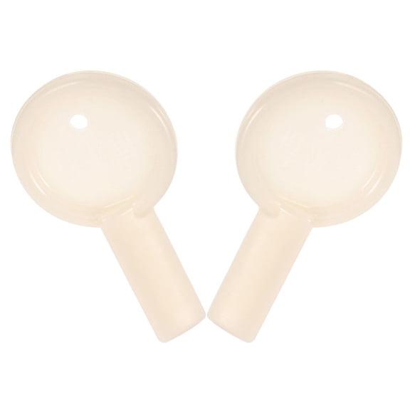Zehuanyu 2-Pack Reversible Beige Tissue Dispenser with Key, Sand Paper, and Dice Design for Home and Office