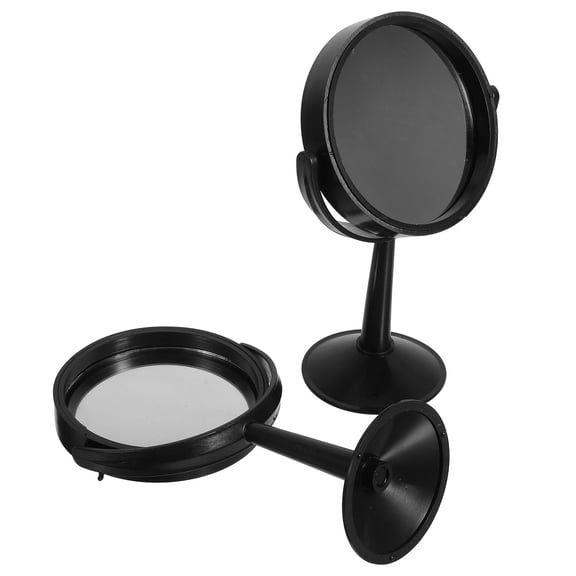 HEMOTON MLINS 2pcs Rotatable Standing Concave Convex Mirror for High Precision Laboratory Optical Equipment Teaching Research and Science Labs