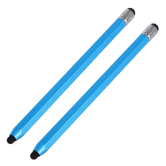 RENACLIPY Precision Dual-Head Stylus Blue Aluminium for Touch Screens 2Pcs