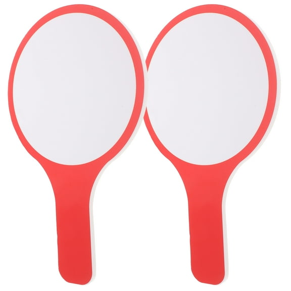 Zehuanyu  2 Pcs Voting Paddle Auction Paddles with Numbers Address Labels for Envelopes Large Mailing Red