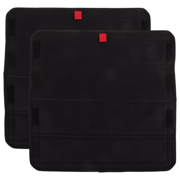 Zehuanyu 2 Pcs Window Blinds RV Sunshade 41.00X41.00X0.40CM Black