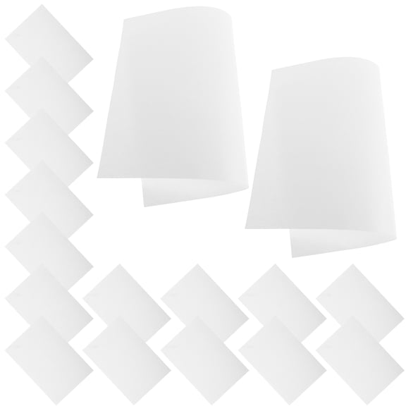 Zehuanyu 20 PCS Double-sided Drawings Drawings 29.70X21.00X0.10CM White