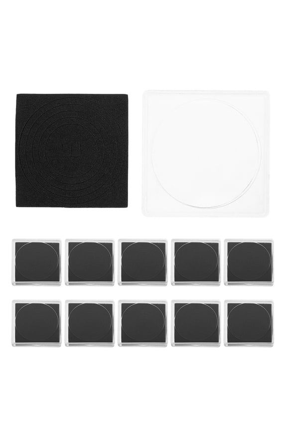 20 PCS Plastic Protection Cases Chinese Style Keychain Charm Transparent