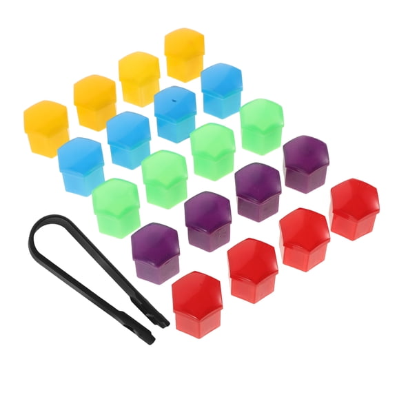 Zehuanyu 20 Pcs Car Cup Holder Wheel Hub Decorative Plastic Shell