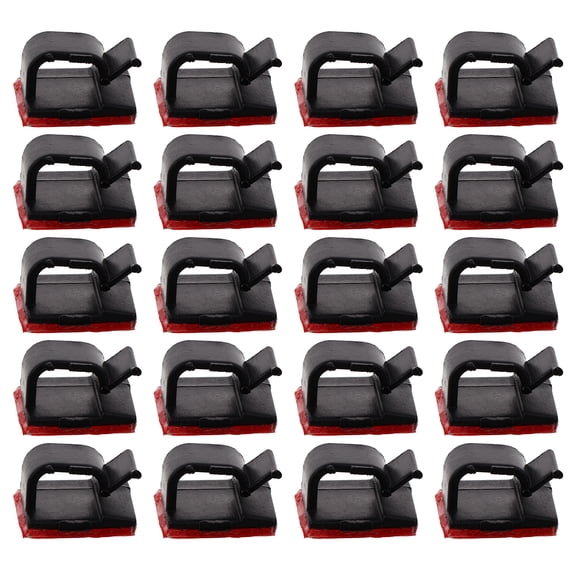 Zehuanyu 20 Pcs Internet Wire Fixer Cable and Cord Accessibility Office