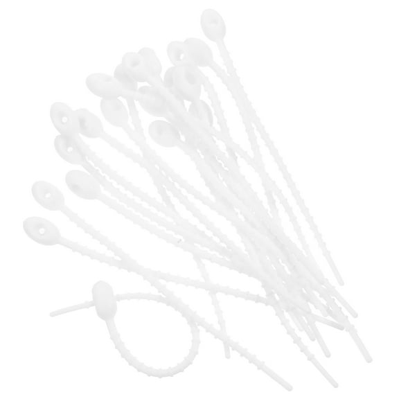 Hytrove plasticsecurity seals Cable Tie White Wire Management Daily Use 20Pcs