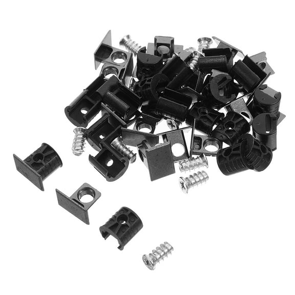 Zehuanyu 20 Sets Shelving Pin Bookshelf Shelf Bracket Shelf Holders Pegs Cabinet Pegs Shelves Supplies With Mounting Screws