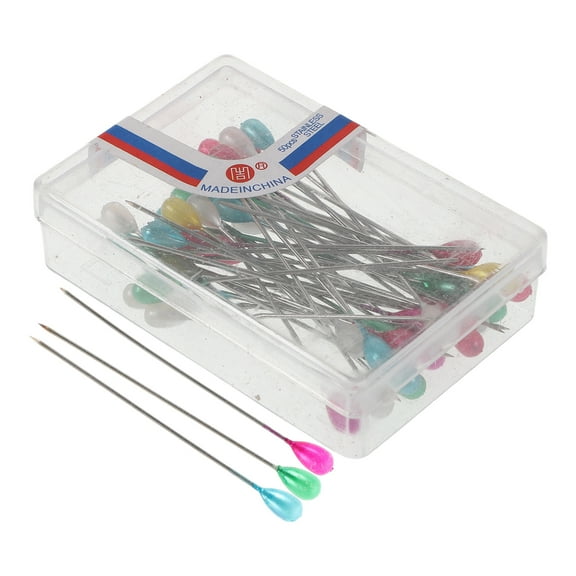 SOPOTUTU Straight Pins Sewing Sewing Pins Plastic White 200Pcs