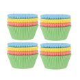 thumbnail image 1 of Zehuanyu 200pcs Disposable Cupcake Wrappers Muffin Paper Cups Lightweight Cupcake Cups Baking Supplies for Cakes Desserts Candies Colorful, 1 of 4