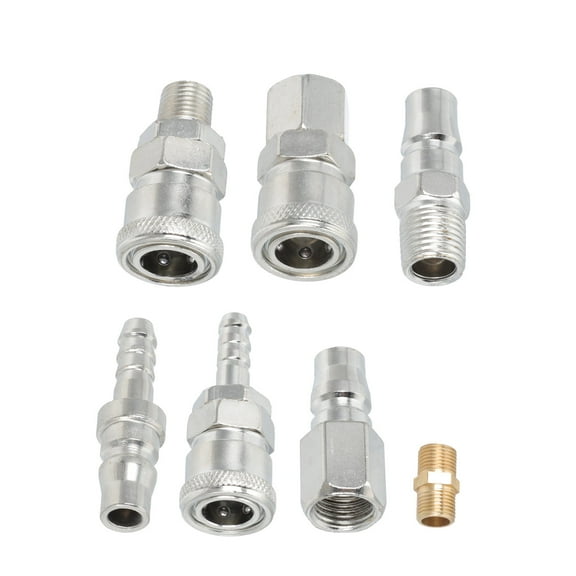 YOSADIER 25Pcs Strong Pressure Resistant Pneumatic Tube Connectors Quick Connect Hose Joints