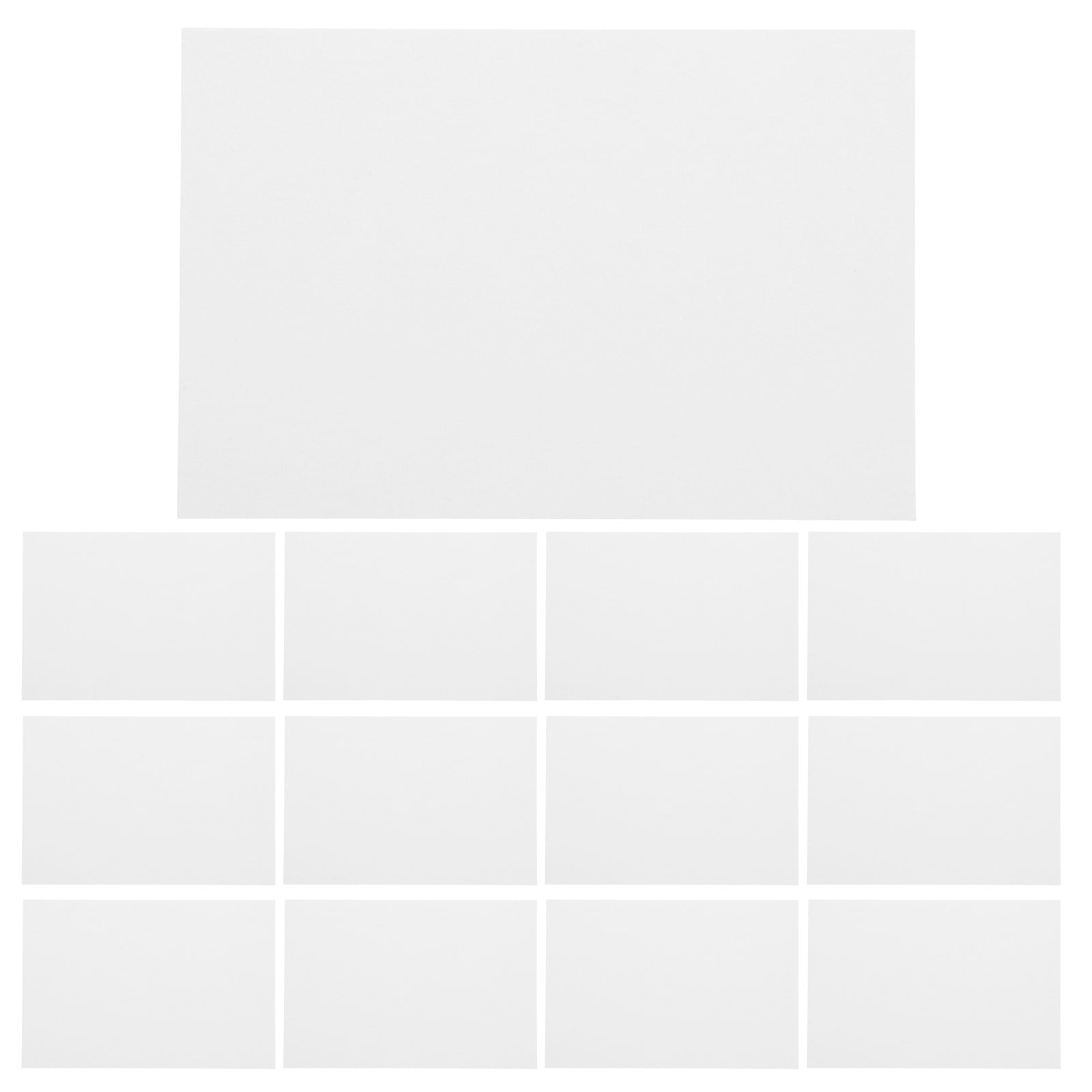 Zehuanyu 25pcs White Cardstock 15x10cm Cardstock