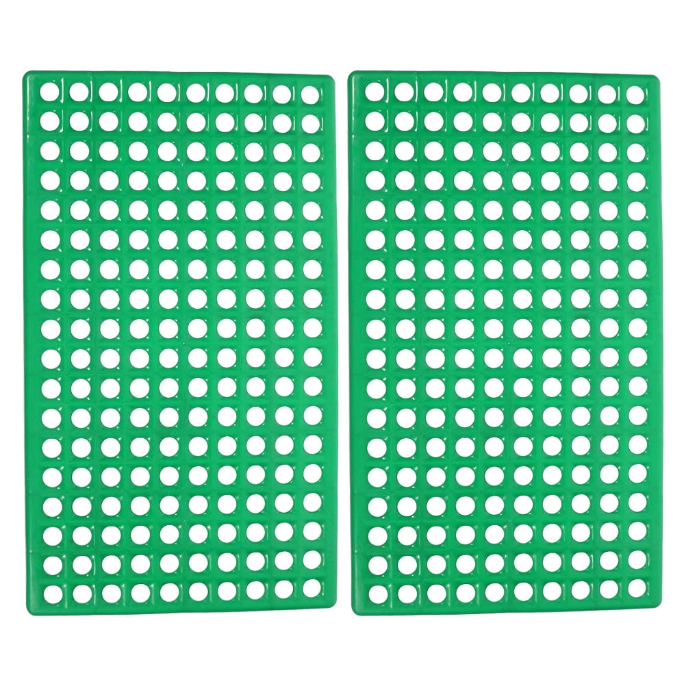 Plastic Rabbit Mat 2PCS Rabbit Feet Pad Plastic Bunny Cage Floor Mat Foot Resting Nest for ...