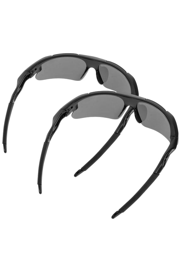 2 PCS Sport Sunglasses Men Portable Sprayer Cycling Man Work Grey