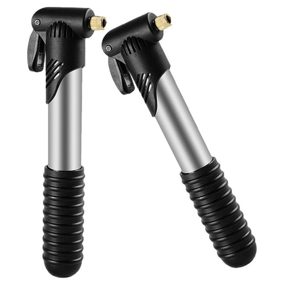 Zehuanyu 2pcs Compact Bicycle Tire Pump Air Pump Basketball Inflation Tool Bike Tires Pump Inflatable Ball Supply for Outdoor Indoor