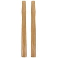 thumbnail image 1 of YOSADIER Round Head Hammer Handle Wooden Replacement for Women 2Pcs 14.6x1.3x0.9in, 1 of 5