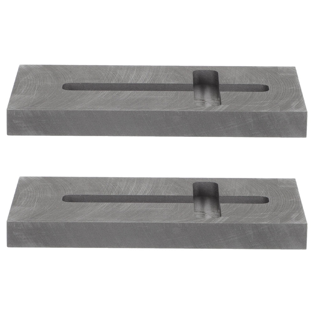 6-Piece Metal Melting Kit - Graphite Crucibles & Mold With Tongs And Gloves