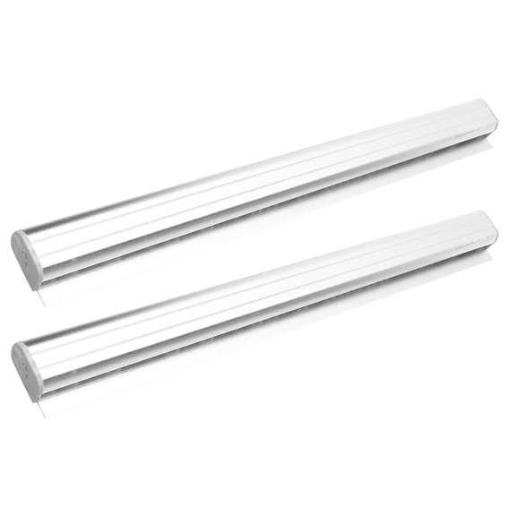 HEMOTON 2pcs Kitchen Order Holder Rack Aluminum Alloy Slide Check Receipt Bill Ticket Holder for Restaurants Cafes Pubs Bars