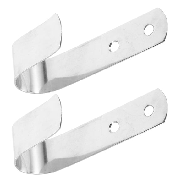 Zehuanyu 2-Pack Holder Storage Hooks for Life Buoys, Easy to Install Swimming Pool Fence Hooks, Swimming Storage Solution