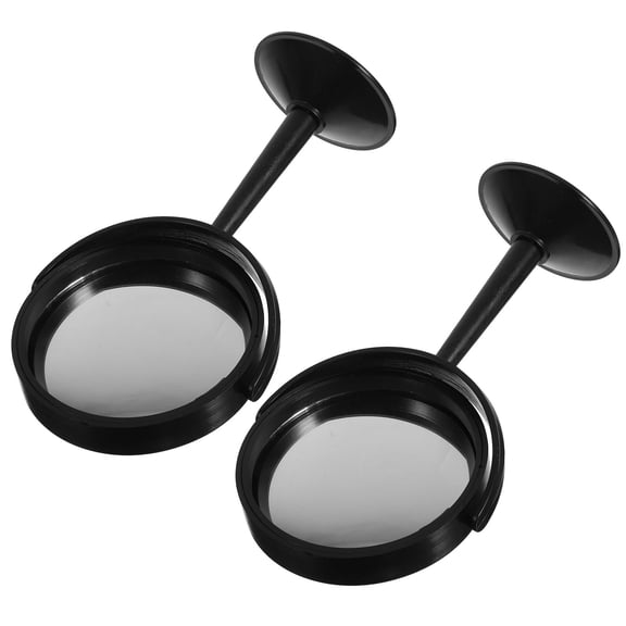 Zehuanyu 2pcs Rotatable Standing Concave Convex Mirror Laboratory Optical Equipment For Accurate Experiments Physics Teaching Convex Lens For Research Teaching And Science Labs