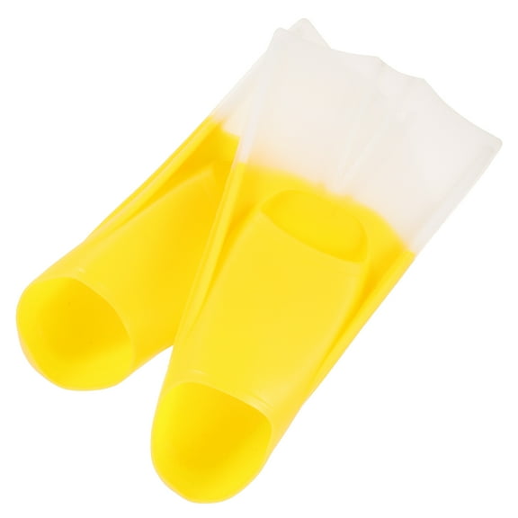 Zehuanyu 2pcs Silicone Swimming Floating Fins Snorkeling Training Flippers Flippers for Snorkeling