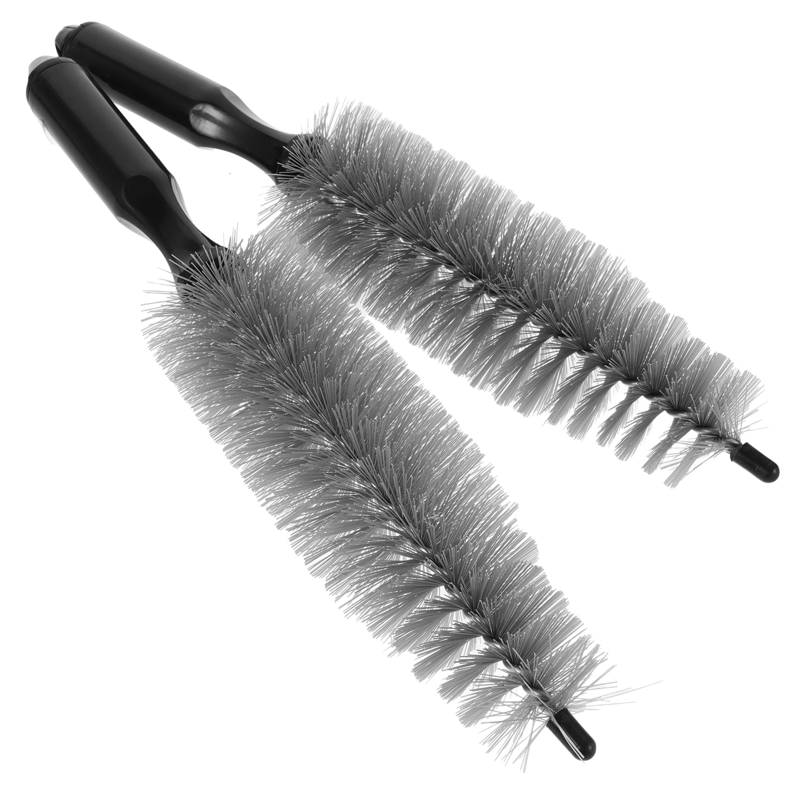 Zehuanyu 2pcs Wheel Tire Cleaner Car Wash Rotating Brush Car Interior Cleaning Brush Car Floor Mat Cleaner for Car Detailing Motorcycle Washing and Engine Bay Cleaning