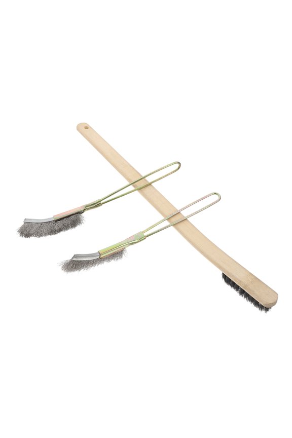 3 Pcs Production Supplies Keychain Bird Cage Cleaning Brush