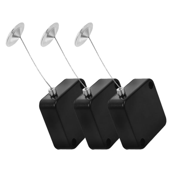 3pcs Anti Theft Cable Lock for Pull Box Security Wire Lock Commodity Case Hardware