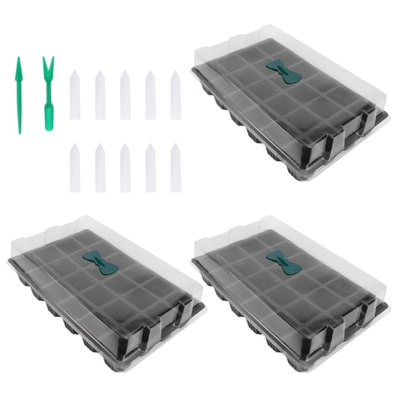 RENACLIPY 3 Sets Multi-Function Gardening Tool Kit with Case for Planting Cultivation and Outdoor Garden Care