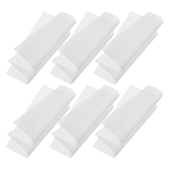 Zehuanyu 30 Pcs Embossed Backing Paper -absorbing White