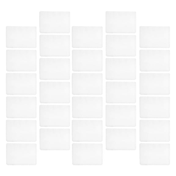 Zehuanyu 30 Pcs Game Cards Covers Clear Sleeves Labels for Storage Bins