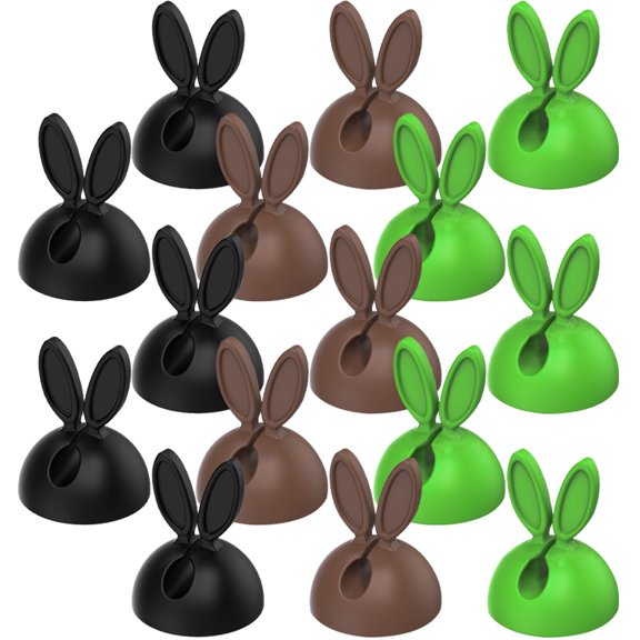 Zehuanyu 30 Pcs Tv Stand Bunny Wire Clamp Cable Winder Holder Clip
