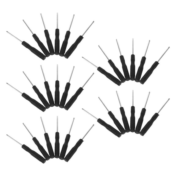 Zehuanyu 30pcs Pocket Watch Repairing Tools Small Precision Screwdriver Set For Mobile Phone Watch And Glasses Mini Cross Head Tool Kit With Non-Magnetic Feature