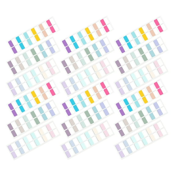 Zehuanyu 360pcs Sticky Tabs For Notebooks Writing Index Tabs Multi Colored Indexing Tabs Page Markers Guide For Binders Books Office Notebook Tabs