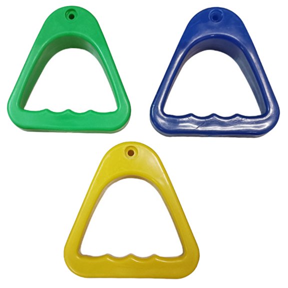 YOSADIER 3-Pack Bus Handle Triangle Replacement Handles for Car and Vehicle, Assorted Colors