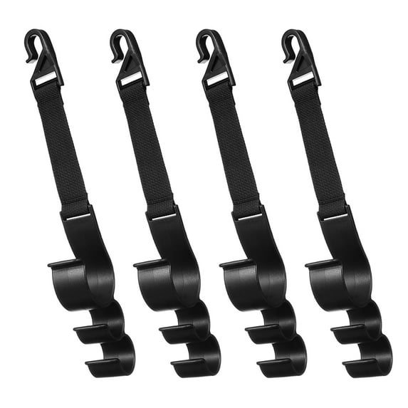 Zehuanyu 4 Pcs Car Accessories Interior Aesthetic Cars Clip Fixtures Black