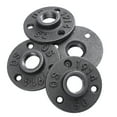 thumbnail image 1 of Zehuanyu  4 Pcs Flange Mount Traditional Decor Industrial Pipe, 1 of 8
