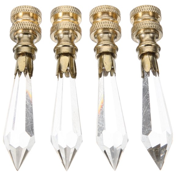 Zehuanyu 4 Pcs Lampshade Decorative Head Light Fittings Ceilings Yellow Desktop Table Golden