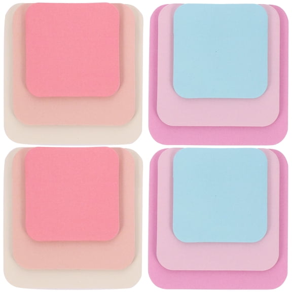 RENACLIPY 4Pcs Decorative Memo Pads Tearable Multi Function Sticky Tabs for Students Supplies