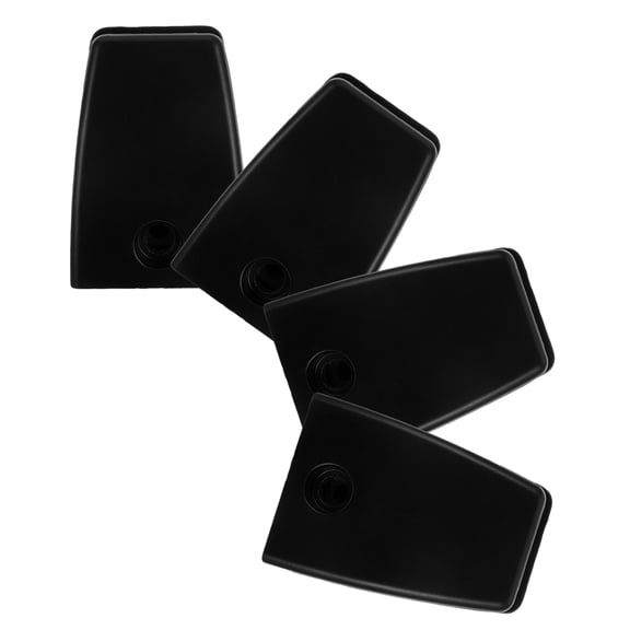 Zehuanyu  4 Pcs Punch-free Screen Transparent Angle Bracket Office Clip