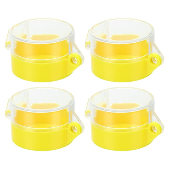 Zehuanyu  4 Pcs Push Start Button Cover Padlockable Guard Transparent Baby
