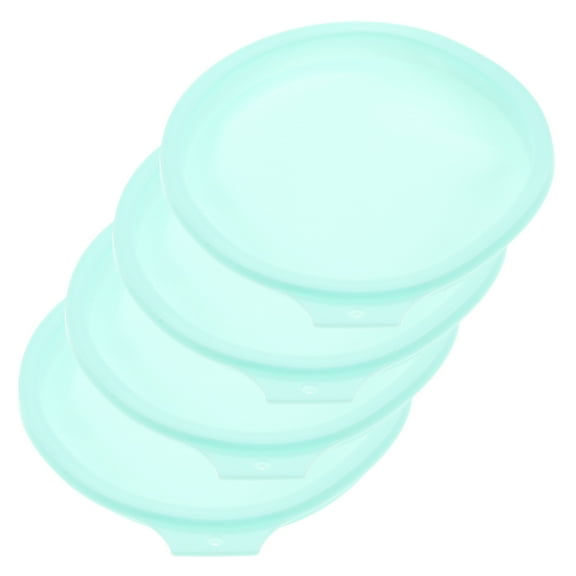 Zehuanyu 4 Pcs Rainbow Cake Mold Baking Dish Round Pans Light Green