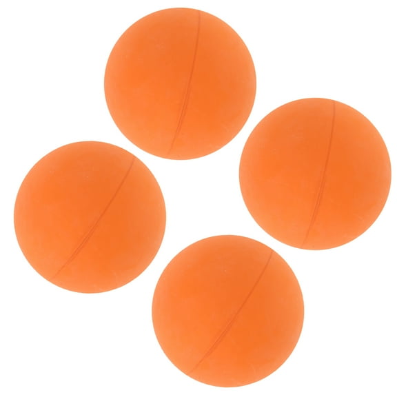 SOPOTUTU 4-Pack Hollow Orange Rubber for Indoor and Outdoor Training, Sports and Exercise Equipment