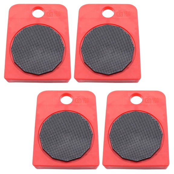 YOSADIER Red Furniture Sliders with Wheels for Easy Maneuverability and Enhanced Stability for Home Use 4pcs