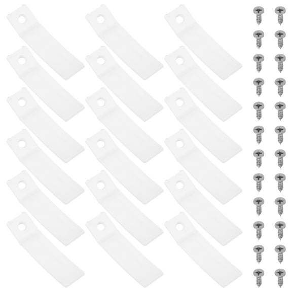 Zehuanyu 40 Sets Grip Drawer Drawer Cover 6.00X1.60X0.20CM Transparent