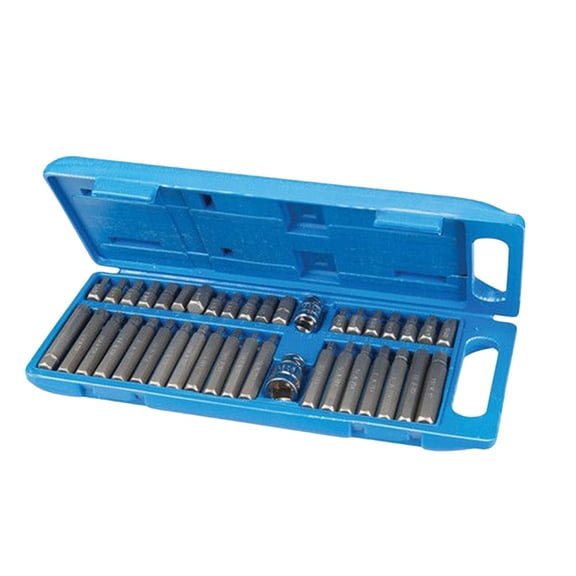 RENACLIPY Spline Socket Set for Cars and Trucks, Finish, Heavy Duty Automotive Repair Tool Kit