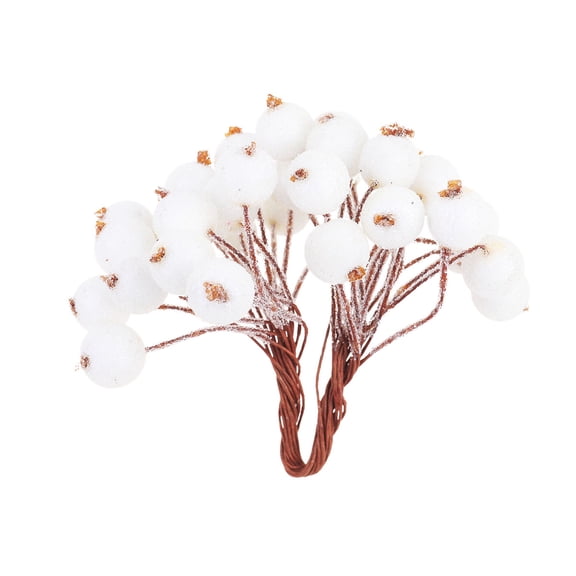 Zehuanyu 400 Pcs Fake Berries Candy Box Decoration Size 1 White